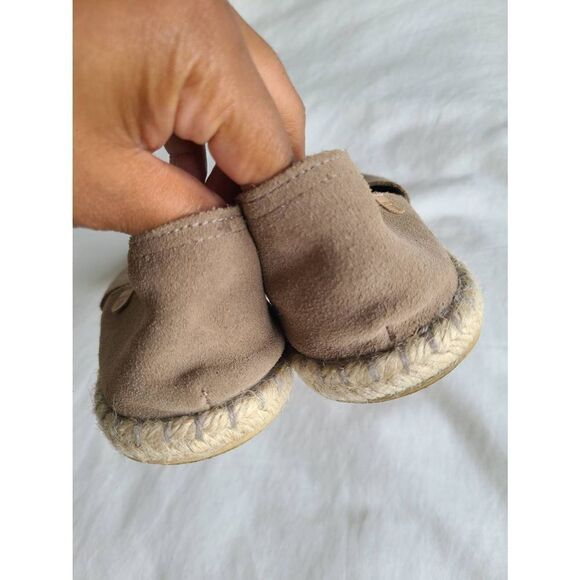 Verbenas Carmen Espadrilles Flats Women's Size EU 41 Beige Leather Suede Slip-On - Picture 5 of 5